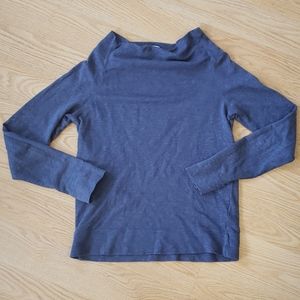James Perse heather blue sweatshirt
